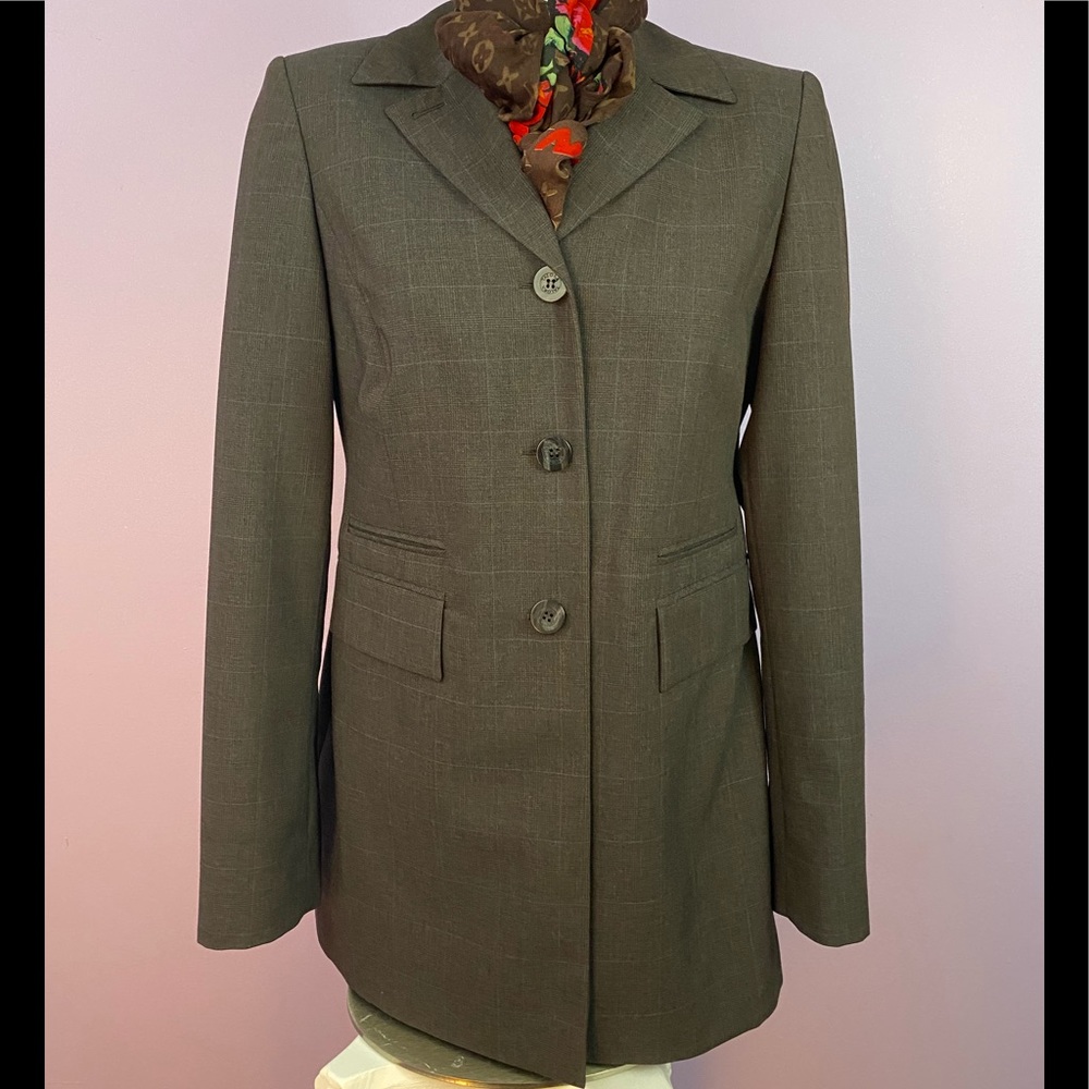 Talora Women’s Long Blazer Size 4, made in Italy